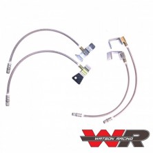 S550 STAINLESS FLEXIBLE BRAKE LINE UPGRADE KIT (WR-1001) 2015-2017